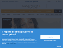 Tablet Screenshot of nuovaperiferia.it
